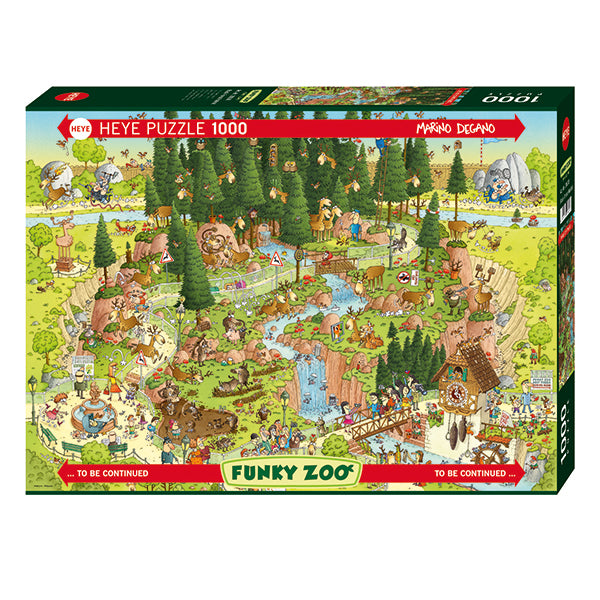 Puzzle - Heye - Degano - Black Forest Habitat - 1000 pcs