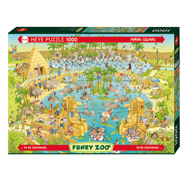 Puzzle - Heye - Degano - Nile Habitat - 1000 pcs