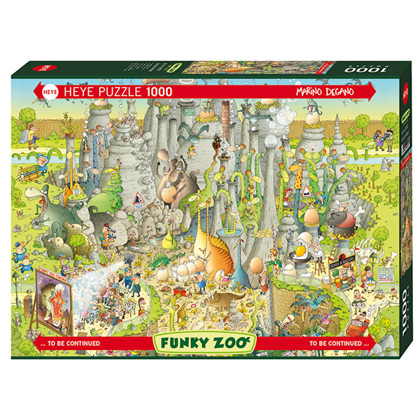 Puzzle - Heye - Degano - Jurassic Habitat - 1000 pcs