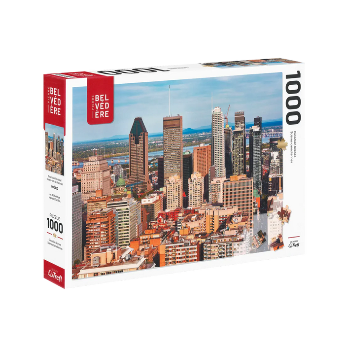 Puzzle - Centre-ville de Montréal - 1000 pcs