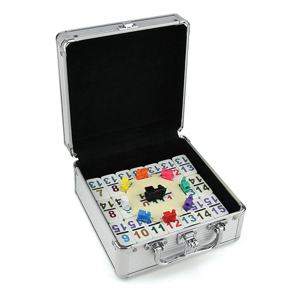 Dominos train mexicain double 15 avec chiffres