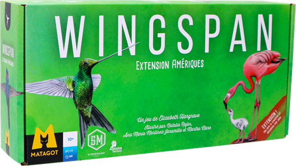Wingspan - Extension Amériques - FR