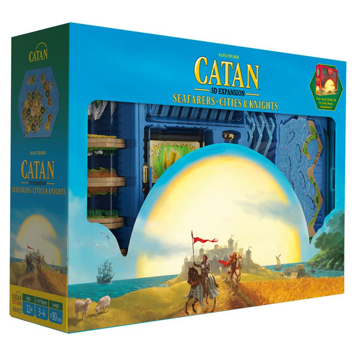 Catan expension Seafarers and Cities & Knights - 3D Edition