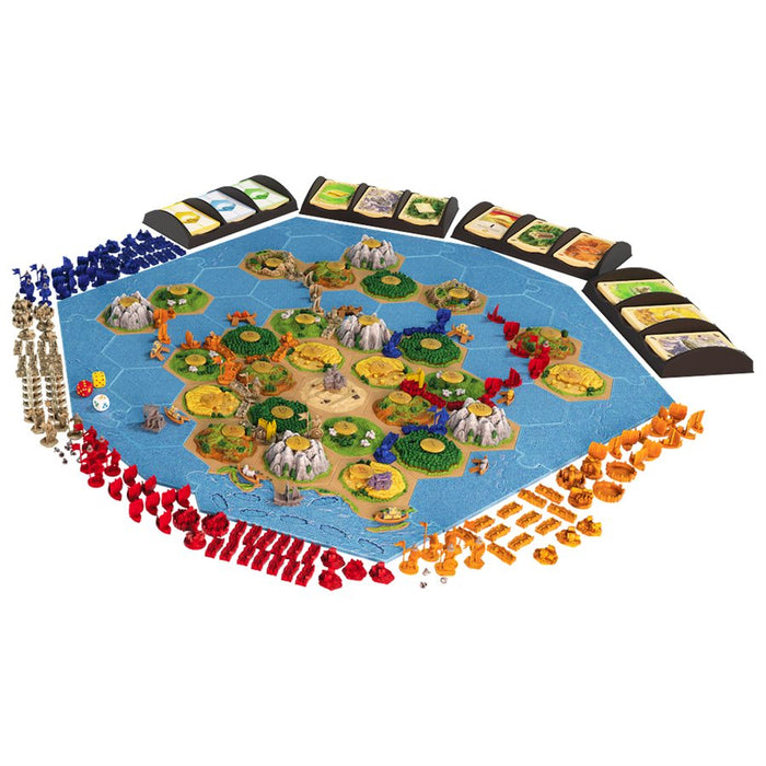 Catan expension Seafarers and Cities & Knights - 3D Edition