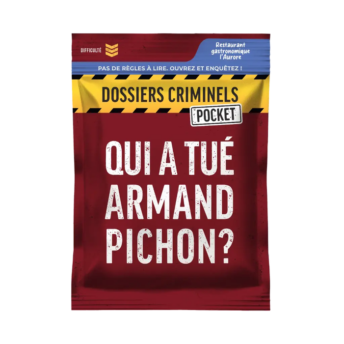 Dossiers Criminels Pocket - Qui a tué Armand Pichon? - FR
