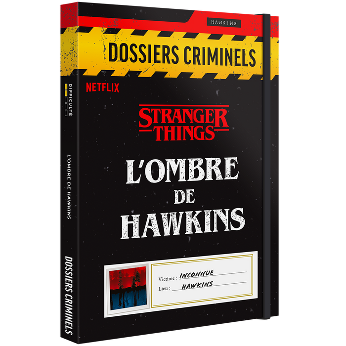 Dossiers criminels Stranger Things - L'Ombre de Hawkins - FR
