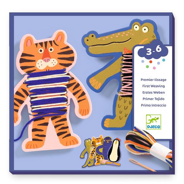 Djeco - Premier Tissage - Les pulls des animaux - ML
