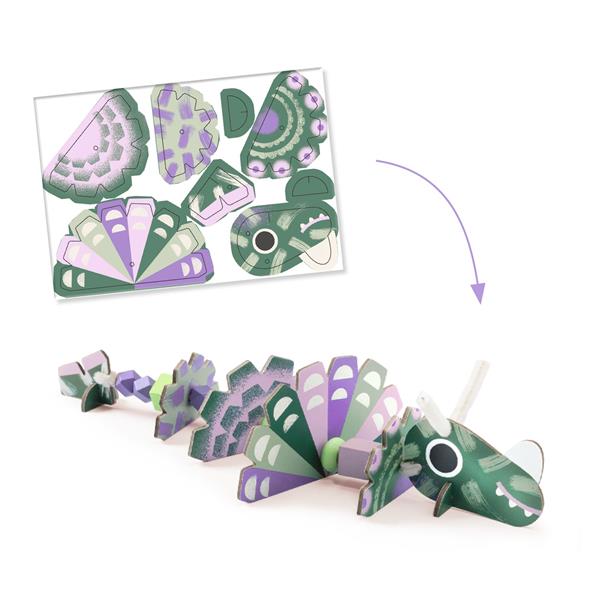 Djeco - Enfilage - Terribles dinos - ML