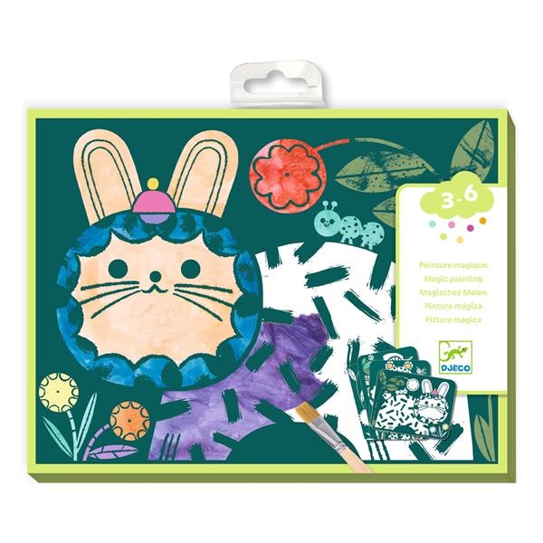 Djeco - Peinture magique à révéler - Animaux déguisés - ML