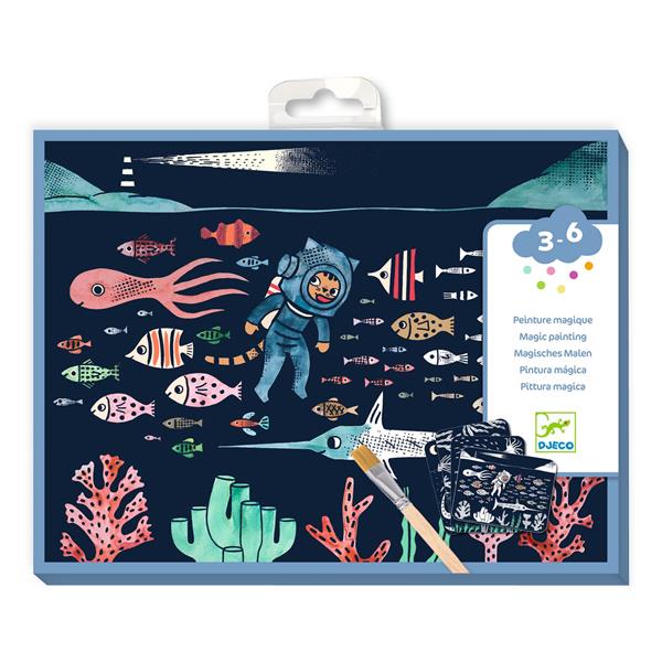 Djeco - Peinture magique à révéler - Dans l'océan - ML