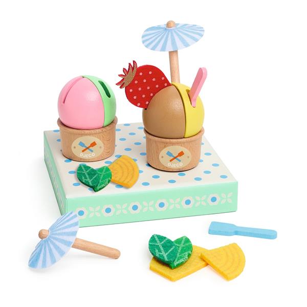Djeco - P'ti set - Crème glacée - ML