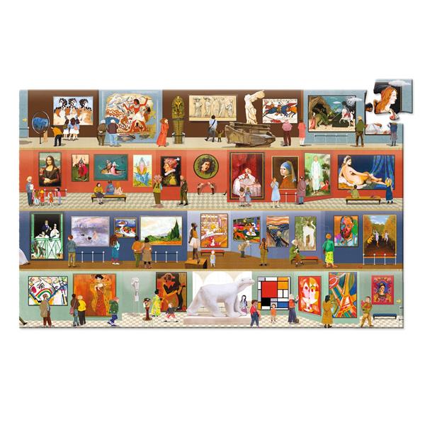 Puzzle observation - Au Musée - 500 pcs