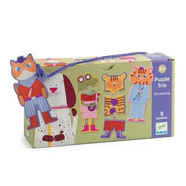 Djeco - Puzzle Trio - Orchestra