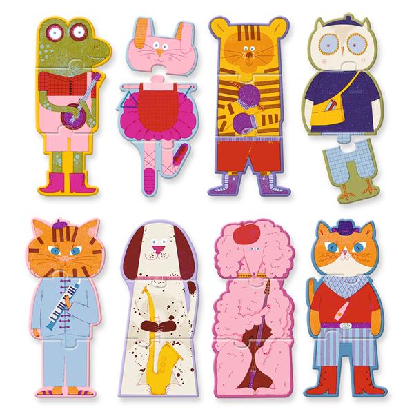 Djeco - Puzzle Trio - Orchestra