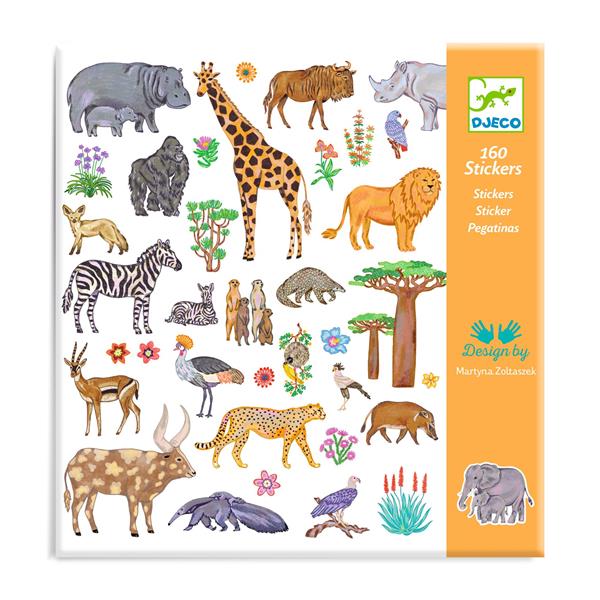 Djeco - Autocollants - Kenya