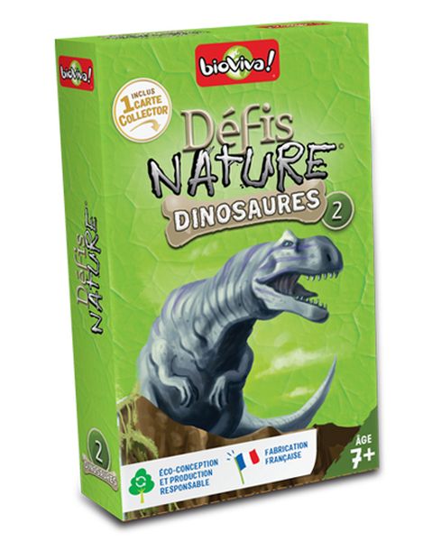 Défis nature - Dinosaures 2 (vert) - FR