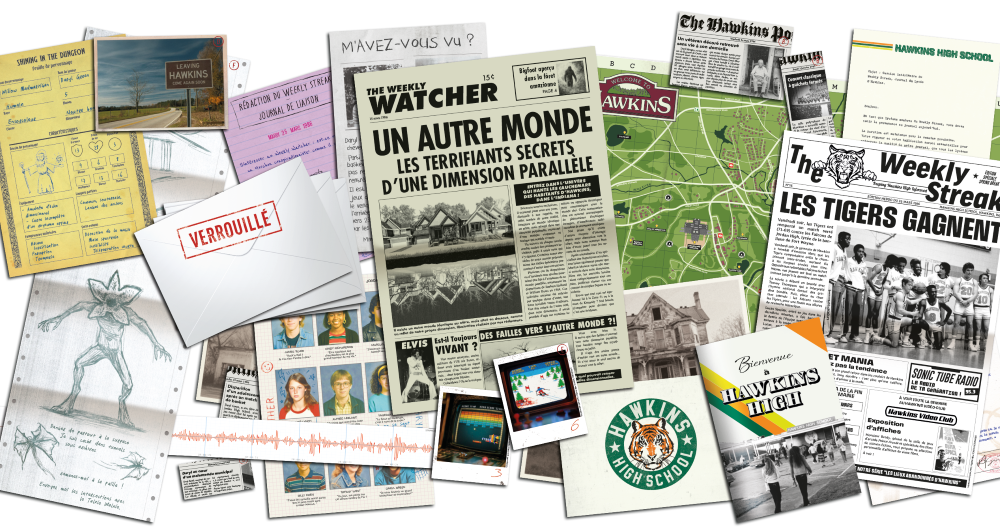 Dossiers criminels Stranger Things - L'Ombre de Hawkins - FR