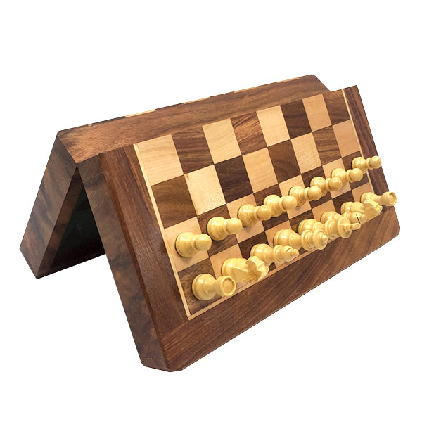 Jeu d'échecs magnétique pliant 18cm