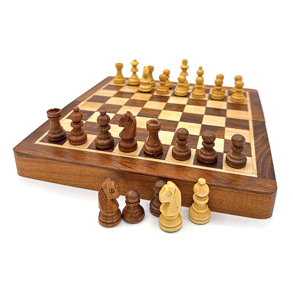 Jeu d'échecs magnétique pliant 18cm