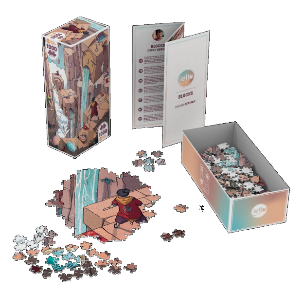 Puzzle Universe - 1000p : Blocks