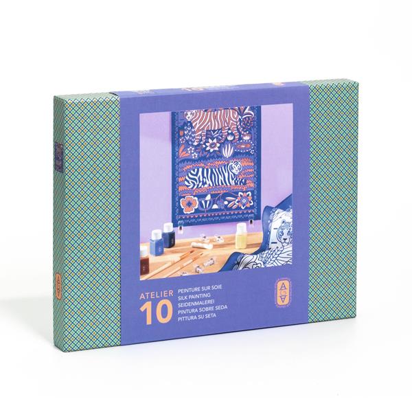 Atelier Grands Augustins - Atelier 10 - Peinture sur soie - Félins