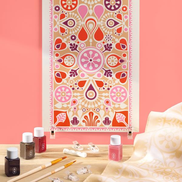 Atelier Grands Augustins - Atelier 11 - Peinture sur soie - Pétales