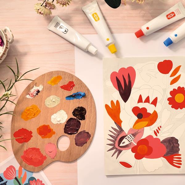 Atelier Grands Augustins - Atelier 23 - Mélange de couleurs - Champs