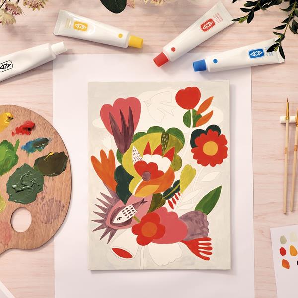 Atelier Grands Augustins - Atelier 23 - Mélange de couleurs - Champs