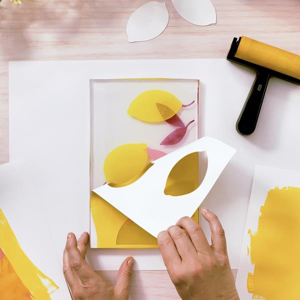 Atelier Grands Augustins - Atelier 46 - Impression gel: citrons