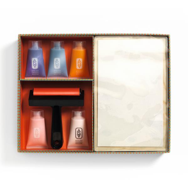 Atelier Grands Augustins - Atelier 47 - Impression gel: panthères