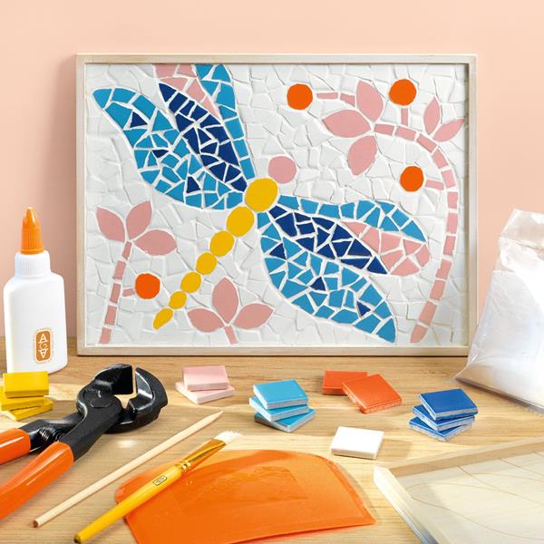 Atelier Grands Augustins - Atelier 72 - Mosaïque - Libellule