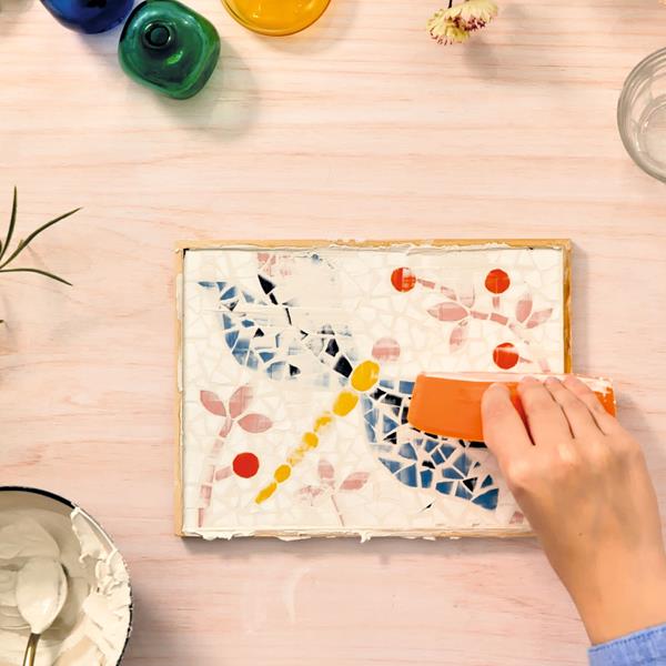 Atelier Grands Augustins - Atelier 72 - Mosaïque - Libellule