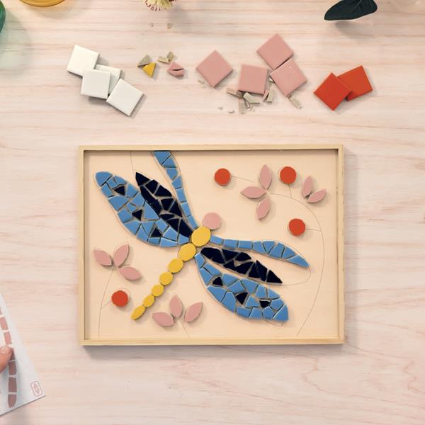 Atelier Grands Augustins - Atelier 72 - Mosaïque - Libellule