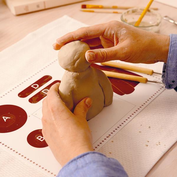 Atelier Grands Augustins - Atelier 84 - Modelage - Ours