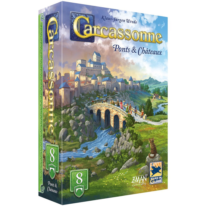 Carcassonne: Ext 8: Ponts & Chateaux (FR)