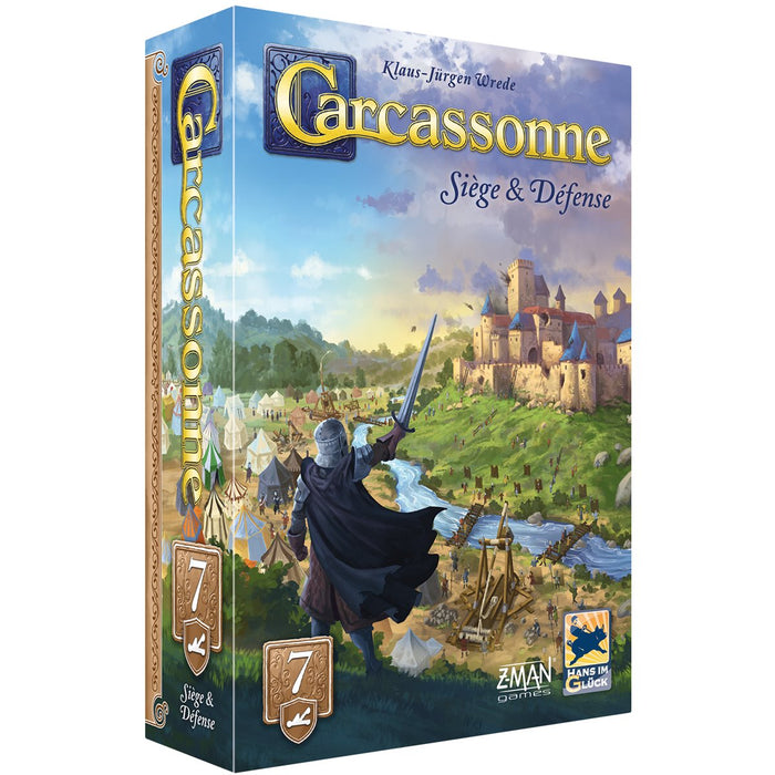Carcassonne: Ext 7: Siège & Défense - Fr