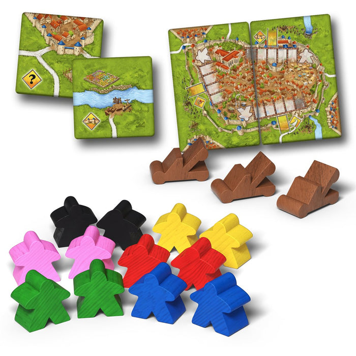 Carcassonne: Ext 7: Siège & Défense - Fr