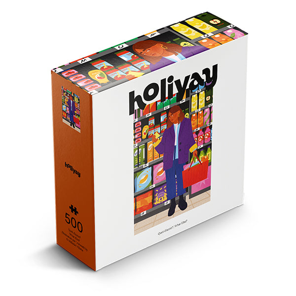 Puzzle - Holiyay - Quoi d'autre? - Mélanie Vilette - 500 pcs
