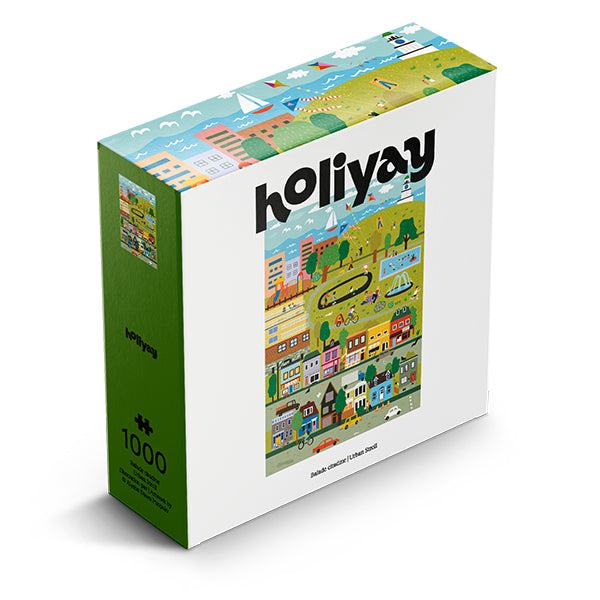 Puzzle - Holiyay - Balade Citadine - A. Dawn Puopolo - 1000 pcs