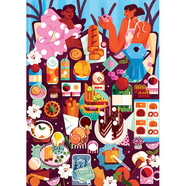 Puzzle - Holiyay - Brunch Décadent - Maïté franchi - 1000 pcs