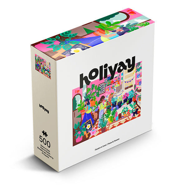 Puzzle - Holiyay - Plantes et Fleurs - Coquiette - 500 pcs
