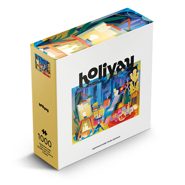 Puzzle - Holiyay - Appartement Studio - Ashikin Hussin - 1000 pcs
