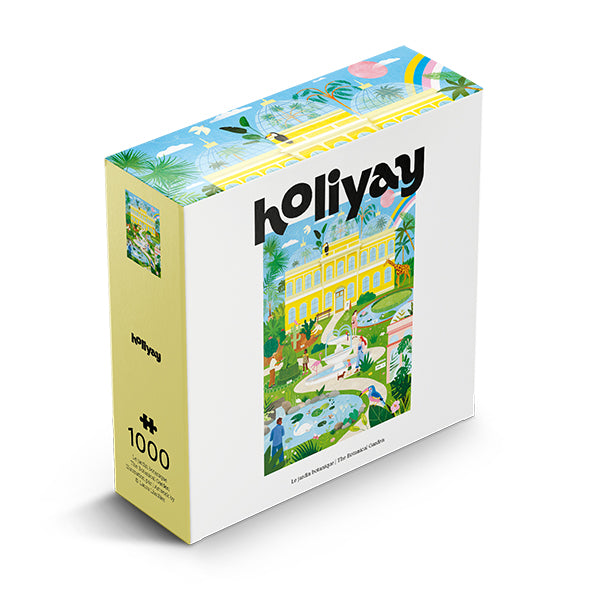 Puzzle - Holiyay - Le jardin Botanique - Laura Lhuilier - 1000 pcs
