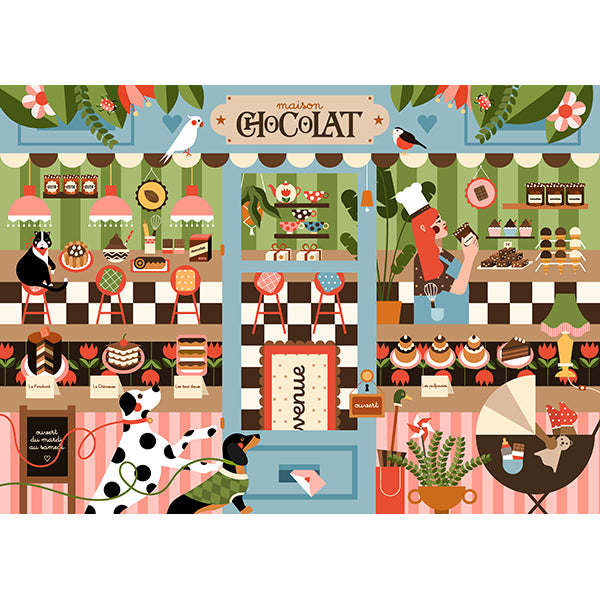 Puzzle - Holiyay - Maison Chocolat - Didilanoli - 1000 pcs