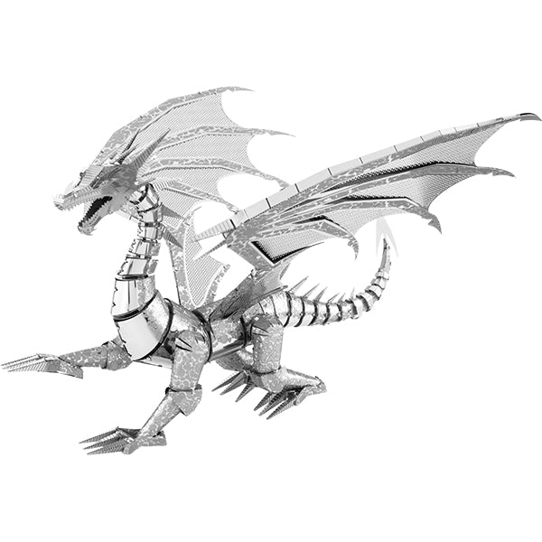 Metal Earth - Dragon argenté