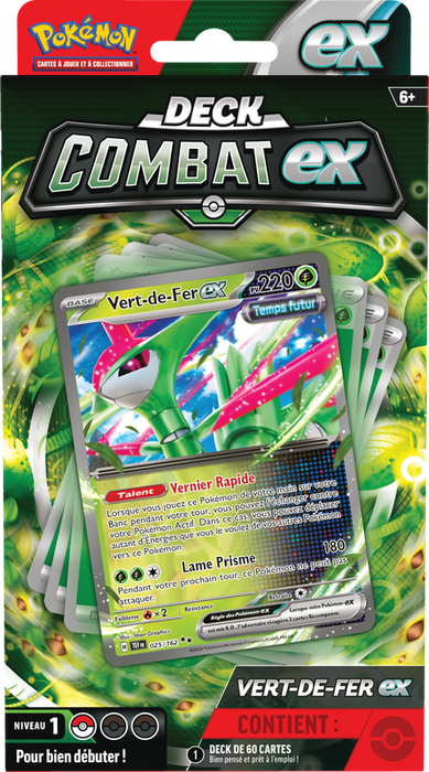 Pokemon TCG - Deck de combat - Vert-de-fer EX - FR