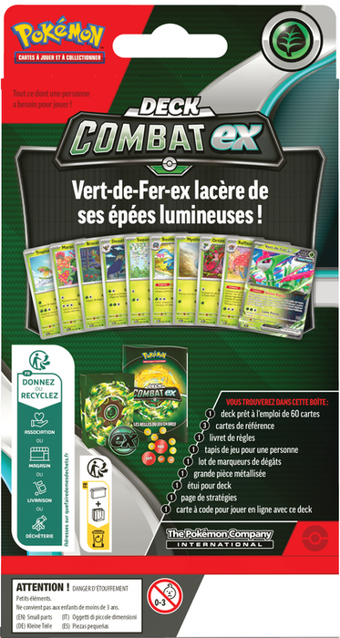 Pokemon TCG - Deck de combat - Vert-de-fer EX - FR