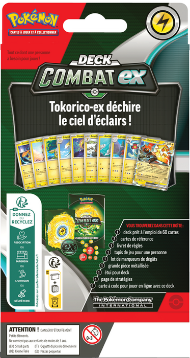Pokemon TCG - Deck de combat - Tokorico EX - FR