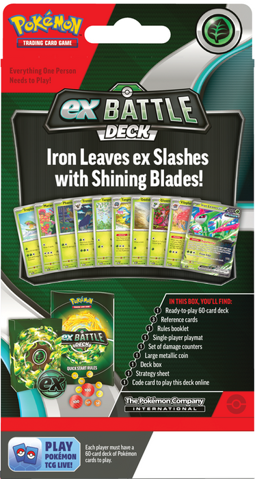 Pokemon TCG - Battle Decks - Tapu Koko EX/ Iron Leaves EX - EN