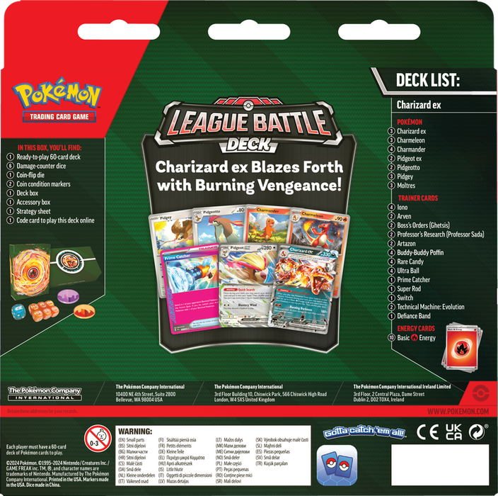 Pokemon TCG - League Battle Deck Charizard EX - EN